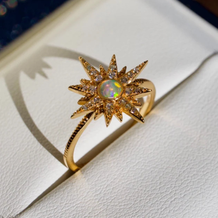 Adjustable Sun Rings for Women, Fidget Ring to My Daughter Ring, Starb ...