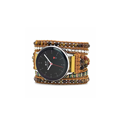 Tiger Eye Watch Strap | Stylish Tiger Eye Watch Band | Velany Store