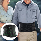 Velany Lower Back Brace | Adjustable Lumbar Support Belt with 5 Stays for Men & Women | Breathable Waist Trainer for Sciatica, Herniated Disc & Back Pain Relief - view 8 of 9