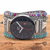 Blue Topaz Watchband | Gemstone Watch Strap | Velany Store
