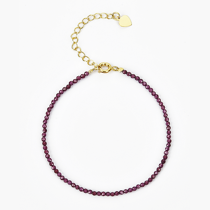 Women's Beaded Bracelets | Women's Amethyst Bracelet | Velany Store