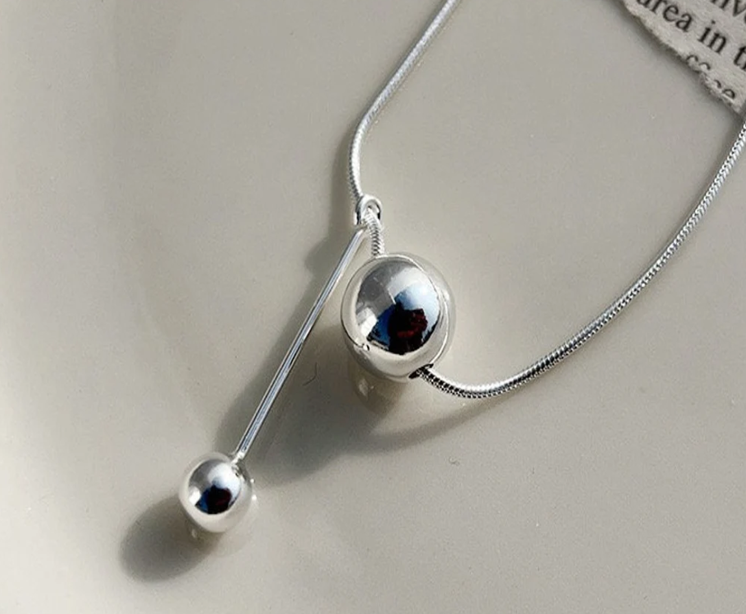 Dainty Round Charm Necklace