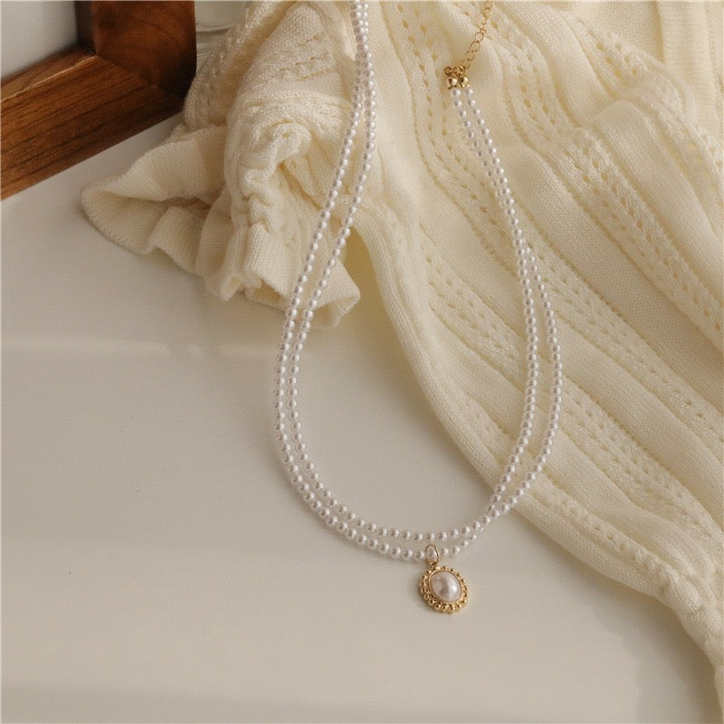 Women's Pearl Necklace | Vintage Pearl Necklace | Velany Store